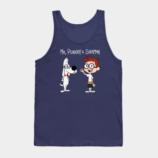 Mr Peabody and Sherman Tank Top